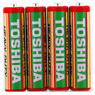 Батарейка R03 (AAA) Toshiba HD shr- червона (ціна за 1шт) Батарейка R03 (AAA) Toshiba HD shr- червона (ціна за 1шт)