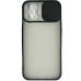 Накладка Camshield mate TPU зі шторкою на камеру для iPhone 12 Pro Max- чорний