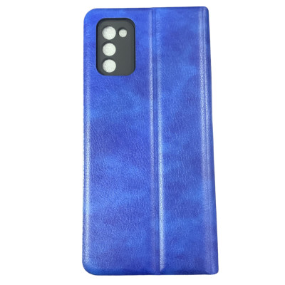 Чохол-книжка Premium Leather Case NEW для Samsung A03S/A037- синій