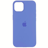 Накладка (з мікрофіброю) Silk Full Protective для iPhone 13 (6.1`)- бузковий