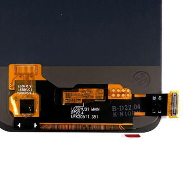 Дисплей для мобільного телефона Xiaomi Redmi Note 10/Redmi Note 10s/Poco M5s Oled з тачскріном Black