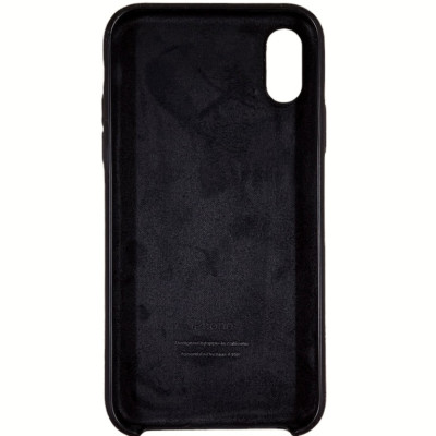 Накладка (з мікрофіброю) Silk Full Protective для iPhone XR- чорний