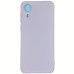 Накладка (з мікрофіброю) Silk Full Camera для Samsung A03 Core- рожевий пісок