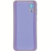 Накладка (з мікрофіброю) Silk Full Camera для Samsung A03 Core- рожевий пісок