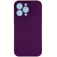 Накладка (з мікрофіброю) Silk Lakshmi Square Full Camera для iPhone 13 Pro- бордовий