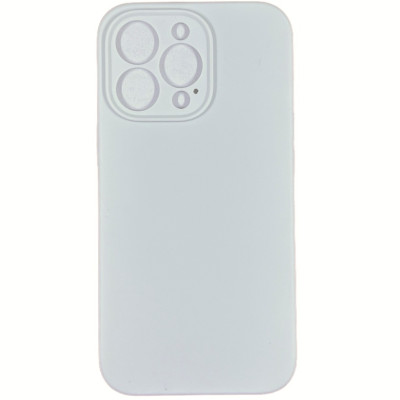 Накладка (з мікрофіброю) Silk Lakshmi Square Full Camera для iPhone 13 Pro- білий