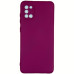 Накладка (з мікрофіброю) Silicone Cover Lakshmi Full Camera для Samsung A31 / A315- марсала