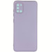 Накладка (з мікрофіброю) Silicone Cover Lakshmi Full Camera для Samsung A31 / A315- рожевий пісок