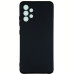 Накладка (з мікрофіброю) Silicone Cover Lakshmi Full Camera для Samsung A32 / A325- чорний