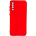 Накладка (з мікрофіброю) Silicone Cover Lakshmi Full Camera для Samsung A50 / A50s / A30s- червоний
