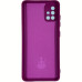 Накладка (з мікрофіброю) Silicone Cover Lakshmi Full Camera для Samsung A51 / A515- марсала