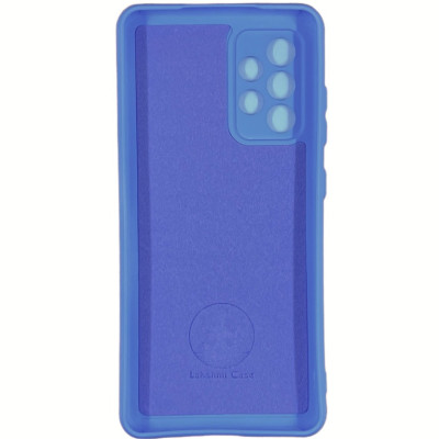 Накладка (з мікрофіброю) Silicone Cover Lakshmi Full Camera для Samsung A53 5G- бузковий