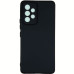 Накладка (з мікрофіброю) Silicone Cover Lakshmi Full Camera для Samsung A73 5G- чорний