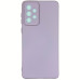 Накладка (з мікрофіброю) Silicone Cover Lakshmi Full Camera для Samsung A73 5G- рожевий пісок