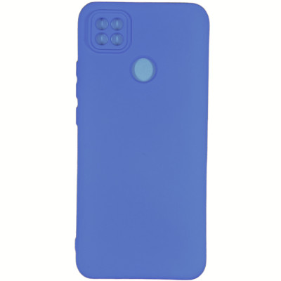 Накладка (з мікрофіброю) Silicone Cover Lakshmi Full Camera для Xiaomi Redmi 9C / 10A- бузковий