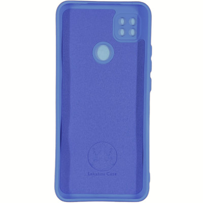 Накладка (з мікрофіброю) Silicone Cover Lakshmi Full Camera для Xiaomi Redmi 9C / 10A- бузковий