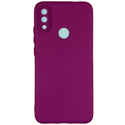 Накладка (з мікрофіброю) Silicone Cover Lakshmi Full Camera для Xiaomi Redmi Note 7 / Note 7 Pro- марсала