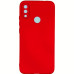Накладка (з мікрофіброю) Silicone Cover Lakshmi Full Camera для Xiaomi Redmi Note 7 / Note 7 Pro- червоний