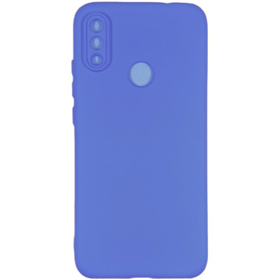 Накладка (з мікрофіброю) Silicone Cover Lakshmi Full Camera для Xiaomi Redmi Note 7 / Note 7 Pro- бузковий