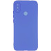 Накладка (з мікрофіброю) Silicone Cover Lakshmi Full Camera для Xiaomi Redmi Note 7 / Note 7 Pro- бузковий