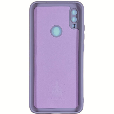 Накладка (з мікрофіброю) Silicone Cover Lakshmi Full Camera для Xiaomi Redmi Note 7 / Note 7 Pro- рожевий пісок