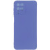 Накладка (з мікрофіброю) Silicone Cover Lakshmi Full Camera для Samsung M53 5G- бузковий