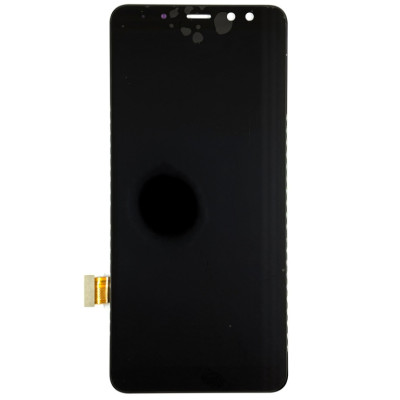 Дисплей для мобільного телефона Samsung A8 2018/A530 Oled з тачскріном Black