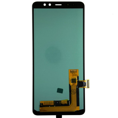 Дисплей для мобільного телефона Samsung A8 Plus/A730 Oled з тачскріном Black