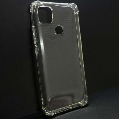 Накладка GETMAN посилені кути для Xiaomi Redmi 9C- прозорий Накладка GETMAN посилені кути для Xiaomi Redmi 9C- прозорий