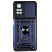 Протиударний чохол Camshield Serge Ring для Xiaomi Poco X4 Pro 5G- синій Протиударний чохол Camshield Serge Ring для Xiaomi Poco X4 Pro 5G- синій