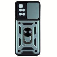 Протиударний чохол Camshield Serge Ring для Xiaomi Redmi 10- зелений Протиударний чохол Camshield Serge Ring для Xiaomi Redmi 10- зелений