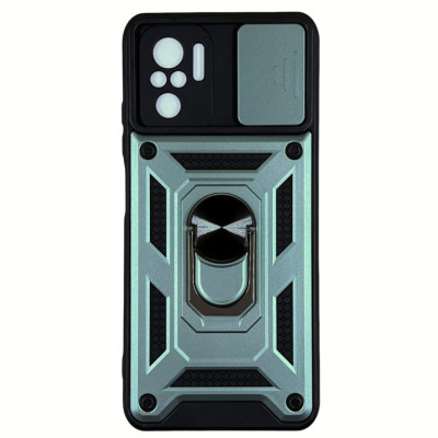 Протиударний чохол Camshield Serge Ring для Xiaomi Redmi Note 10 / Note 10S / Poco M5s- зелений Протиударний чохол Camshield Serge Ring для Xiaomi Redmi Note 10 / Note 10S / Poco M5s- зелений