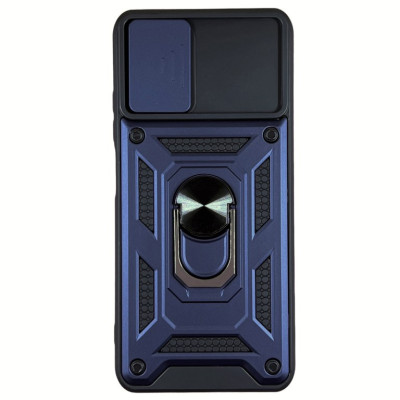 Протиударний чохол Camshield Serge Ring для Xiaomi Redmi Note 10 / Note 10S / Poco M5s- синій