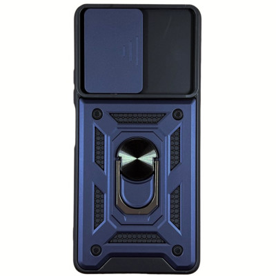 Протиударний чохол Camshield Serge Ring для Xiaomi Redmi Note 10 Pro / 10 Pro Max- синій