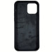 Накладка (з мікрофіброю) Silk Full Protective для iPhone 12 Pro / 12- чорний