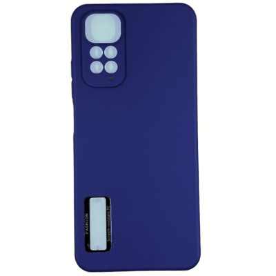 Накладка Fashion Separate Camera для Xiaomi Redmi Note 11 4G / Note 11S- синій Накладка Fashion Separate Camera для Xiaomi Redmi Note 11 4G / Note 11S- синій