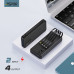 Power Bank Aspor A301 Fast Charge 20000mAh + cable USB/Micro/Lightning/Type-C (5V/2.4A)- чорний Power Bank Aspor A301 Fast Charge 20000mAh + cable USB/Micro/Lightning/Type-C (5V/2.4A)- чорний