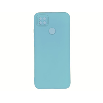 Накладка (з мікрофіброю) Soft Silk для Xiaomi Redmi 9C / Redmi 10A- бірюзовий