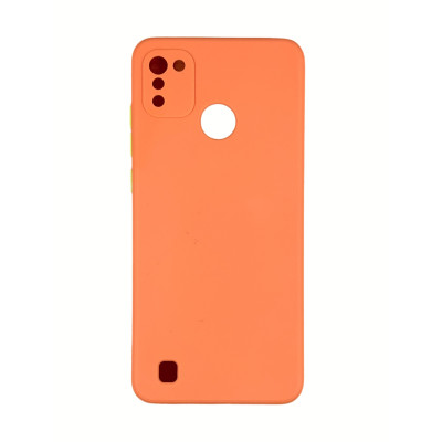 Накладка TPU Square Full Camera для TECNO POP 4 Pro- помаранчевий Накладка TPU Square Full Camera для TECNO POP 4 Pro- помаранчевий