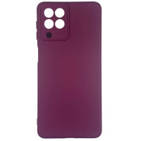 Накладка (з мікрофіброю) Silicone Cover Lakshmi Full Camera для Samsung M33 5G- марсала