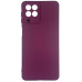 Накладка (з мікрофіброю) Silicone Cover Lakshmi Full Camera для Samsung M33 5G- марсала