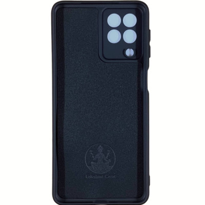 Накладка (з мікрофіброю) Silicone Cover Lakshmi Full Camera для Samsung M33 5G- чорний