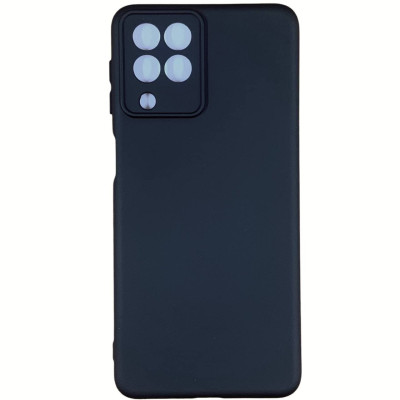 Накладка (з мікрофіброю) Silicone Cover Lakshmi Full Camera для Samsung M33 5G- чорний