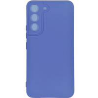 Накладка (з мікрофіброю) Silicone Cover Lakshmi Full Camera для Samsung S22- бузковий