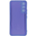 Накладка (з мікрофіброю) Silicone Cover Lakshmi Full Camera для Samsung S22- бузковий