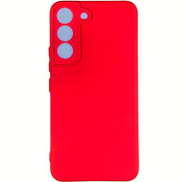 Накладка (з мікрофіброю) Silicone Cover Lakshmi Full Camera для Samsung S22- червоний