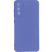 Накладка (з мікрофіброю) Silicone Cover Lakshmi Full Camera для Samsung S22 Plus- бузковий
