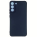 Накладка (з мікрофіброю) Silicone Cover Lakshmi Full Camera для Samsung S22 Plus- чорний