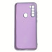 Накладка (з мікрофіброю) Silicone Cover Lakshmi Full Camera для Xiaomi Redmi Note 8T- рожевий пісок