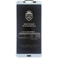 Скло захисне 6D Premium Black Edition для Xiaomi Redmi 6A / Redmi 6- білий Скло захисне 6D Premium Black Edition для Xiaomi Redmi 6A / Redmi 6- білий